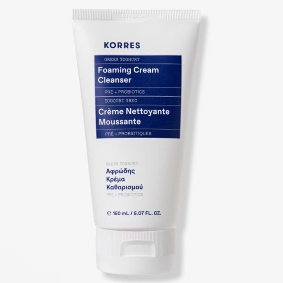 Korres Greek Yoghurt Foaming Cream Cleanser - Picture 4 of 5